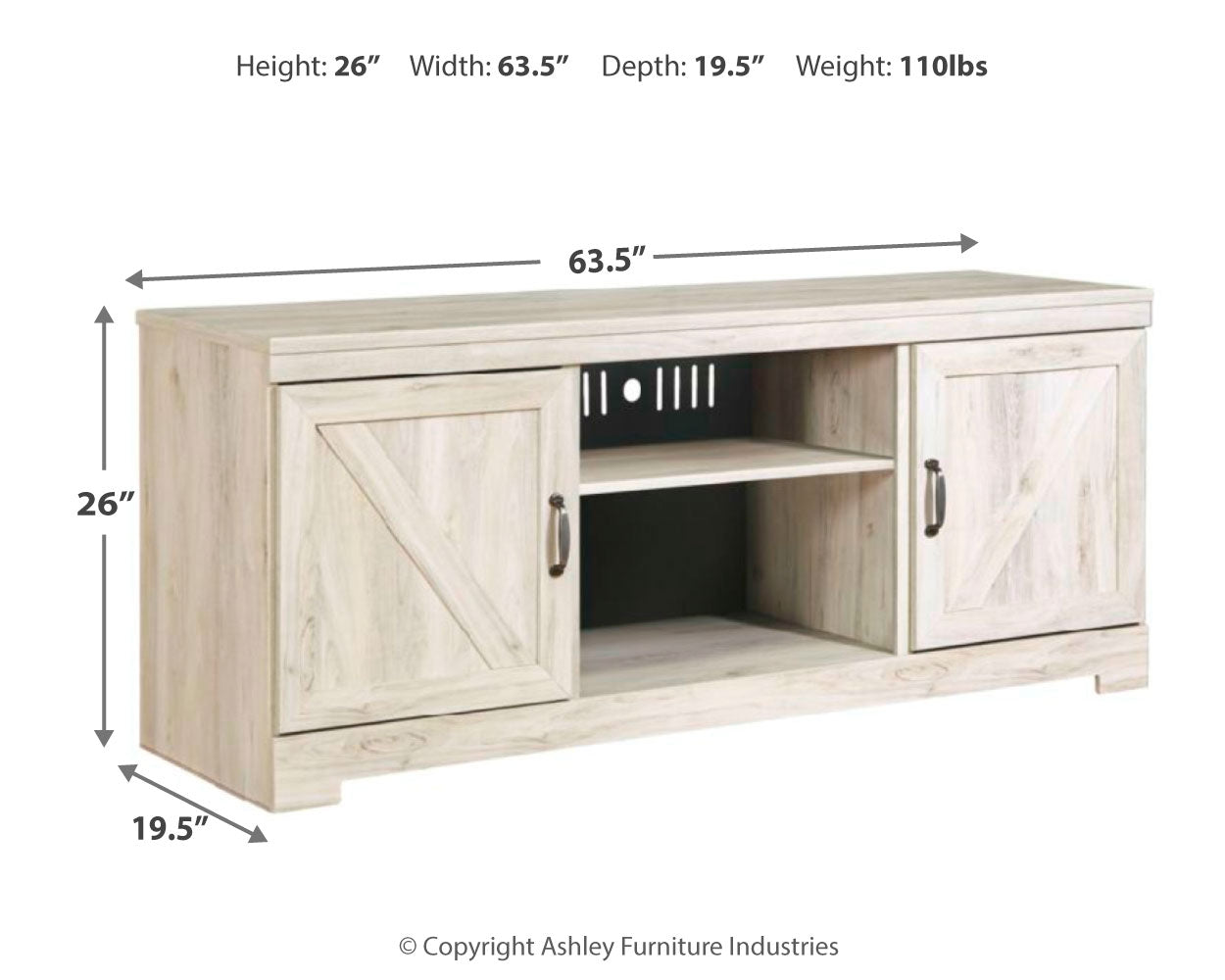 Bellaby 63\" TV Stand
