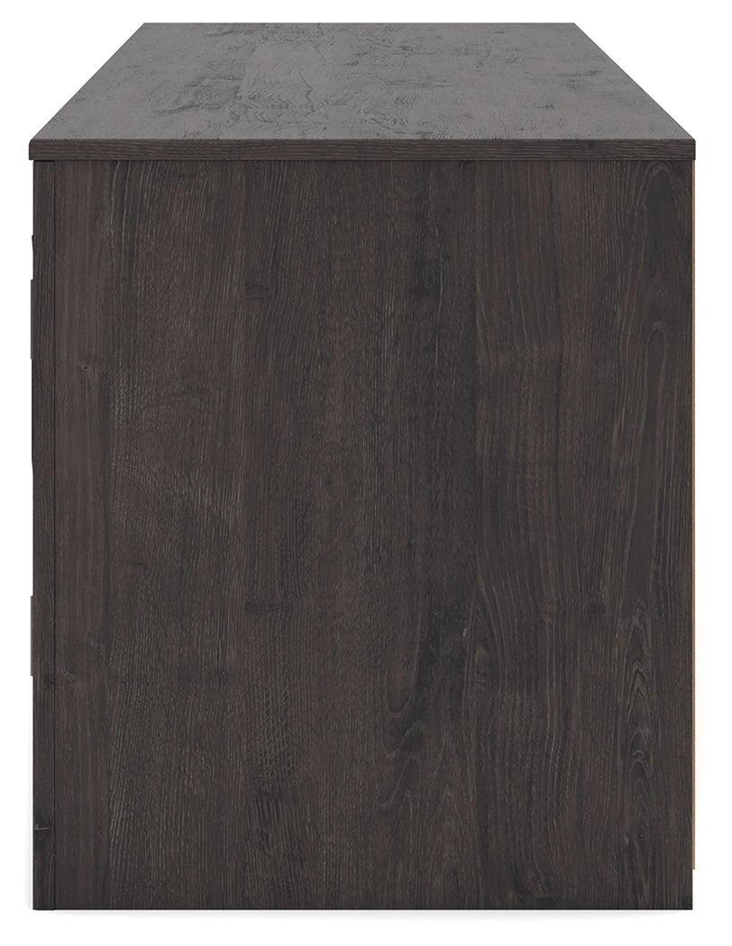 Cayboni 71\" TV Stand with Electric Fireplace