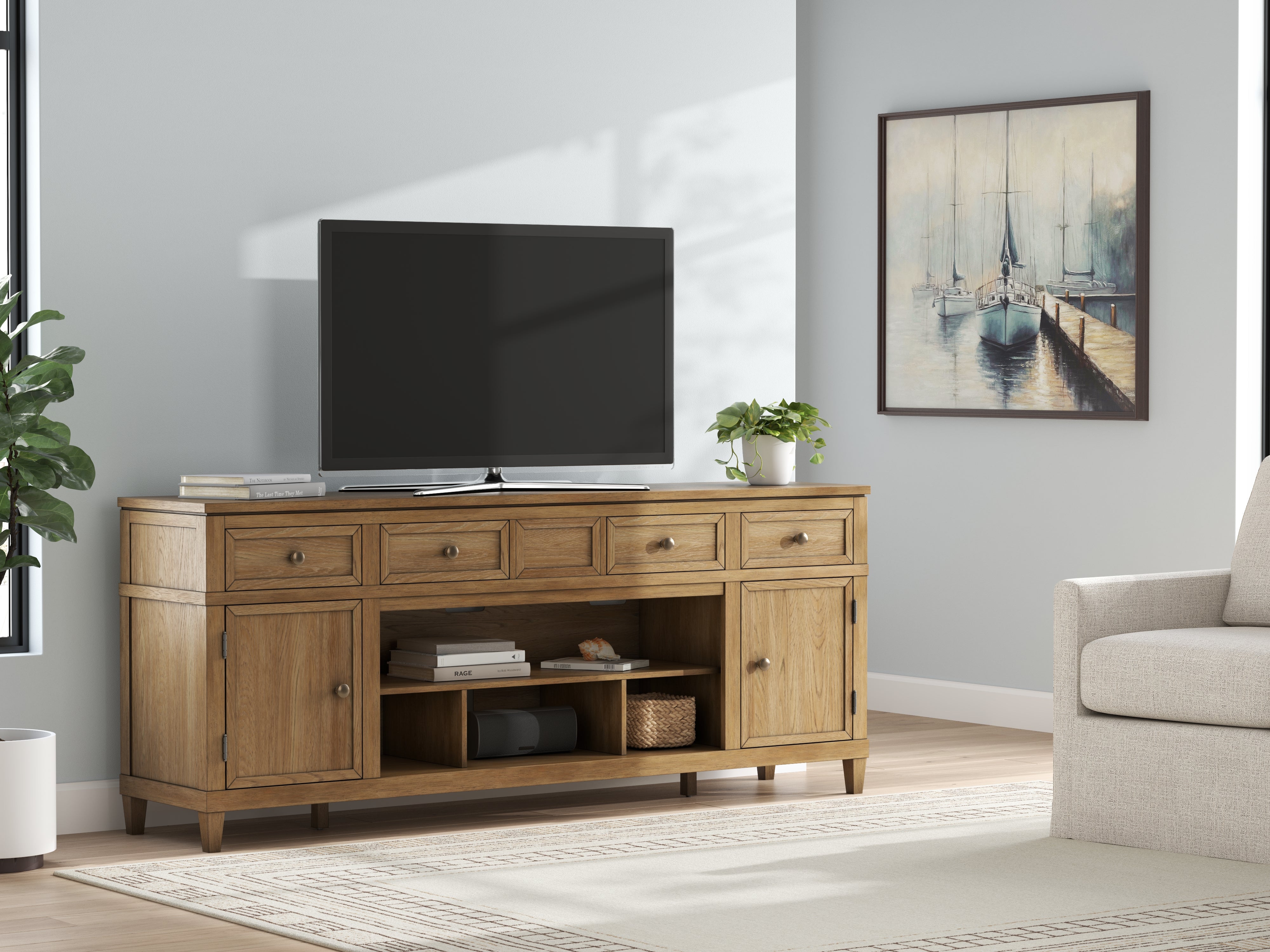 Sharlance 81\" TV Stand